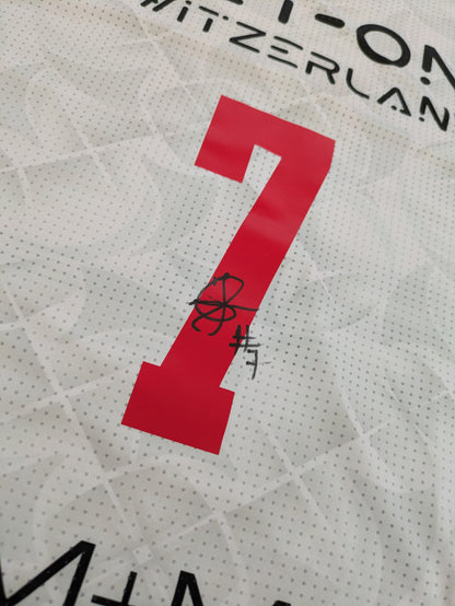 Pully Lausanne Foxes Jamal George signed Jersey