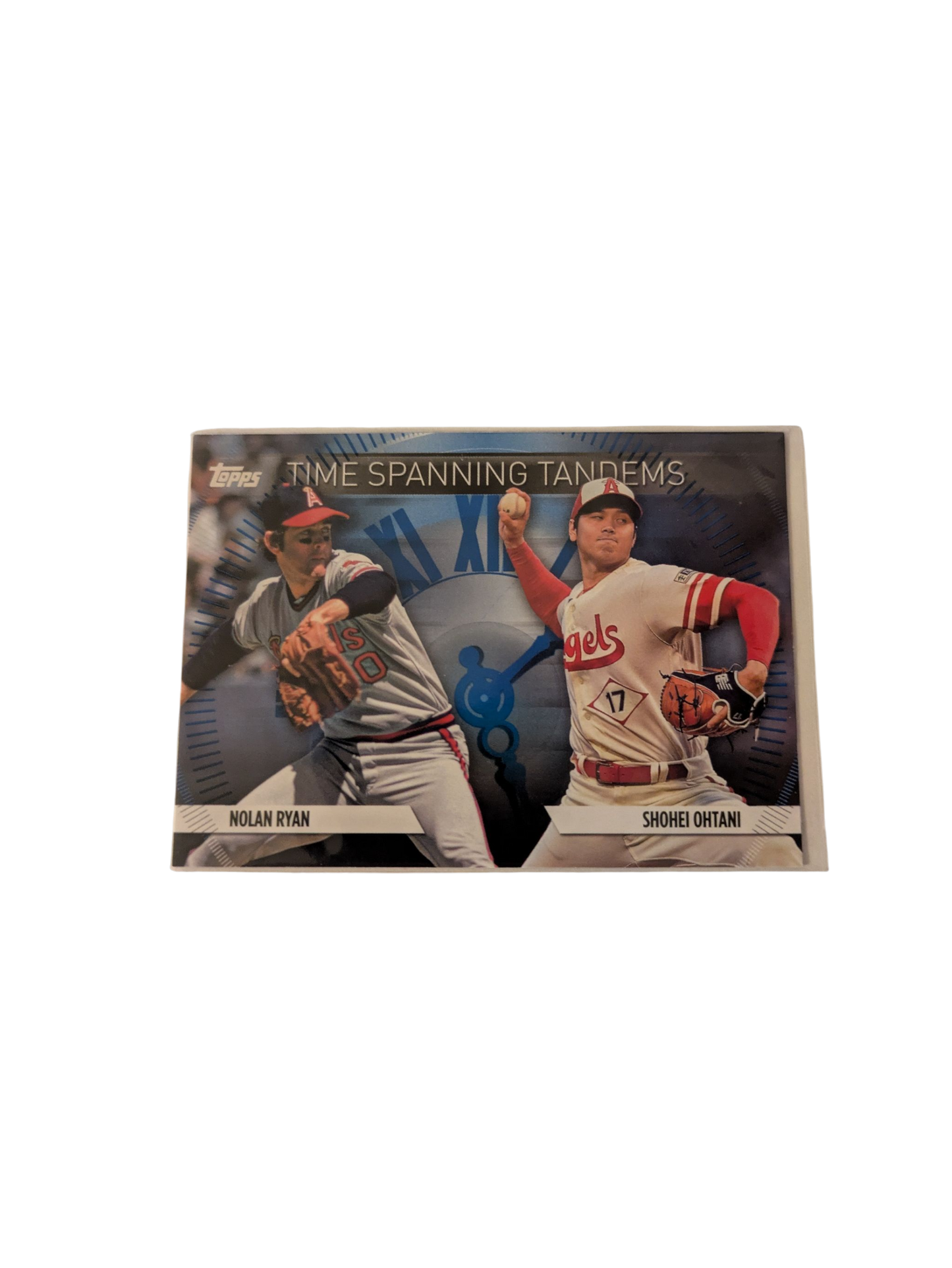 2023 Topps Now Shohei Ohtani v Nolan Ryan Tandems Card