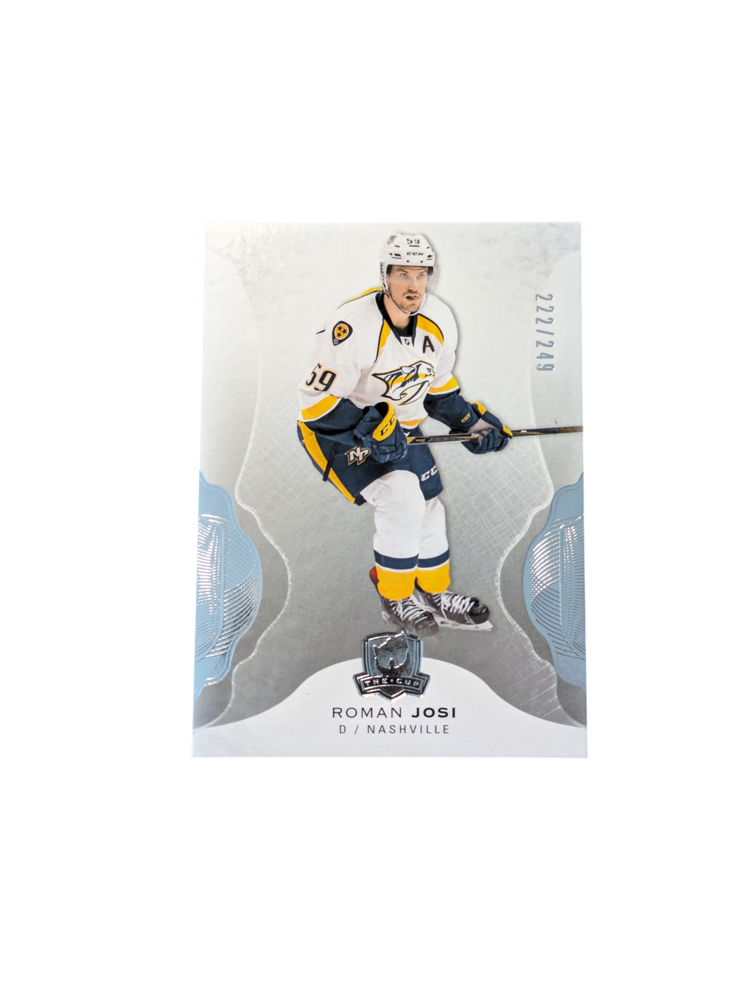 2016 Upper Deck The Cup Hockey Nashville Predators Roman Josi 222/249 card