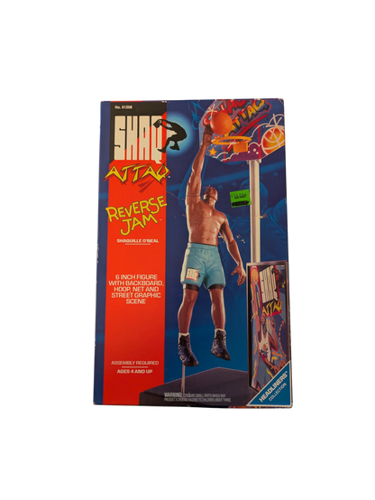 1993 Kenner Shaq Attaq Shaquille O'Neal Reverse Jam Action Figure