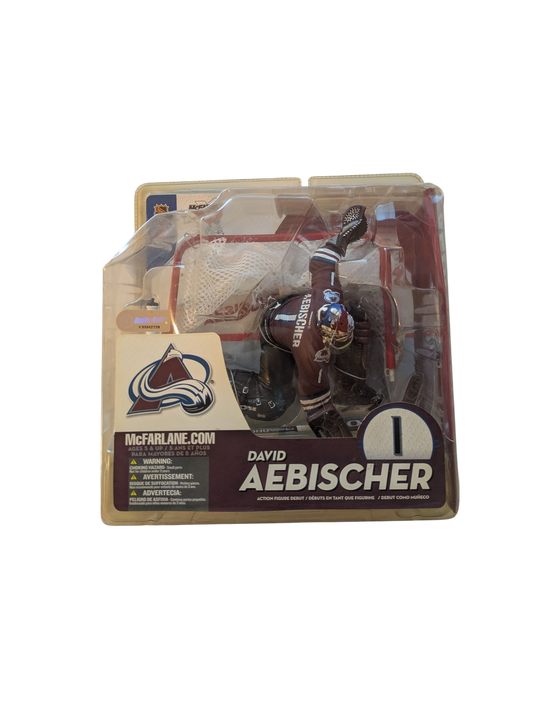 2005 McFarlane Colorado Avalanche David Aebischer Action Figure