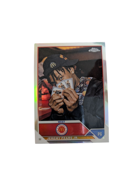 2024 Topps Chrome McDonald's All American Games Jeremy Fears Junior #17 Card