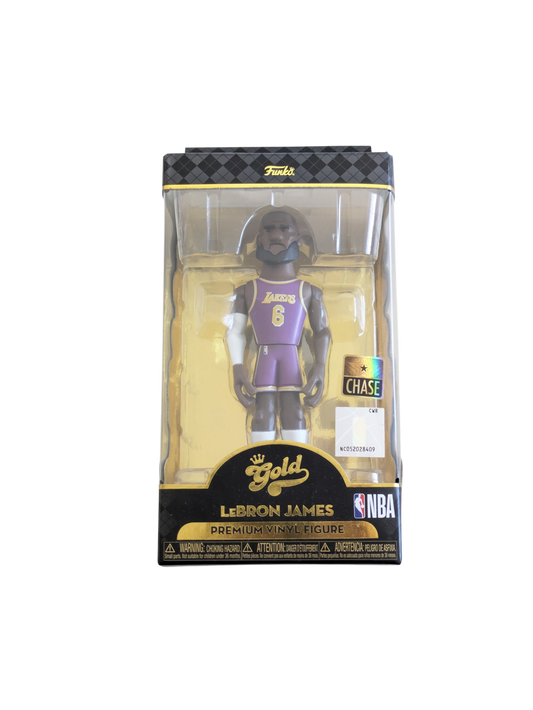 Funko Pop NBA LeBron James Purple Jersey Vinyl Action Figure