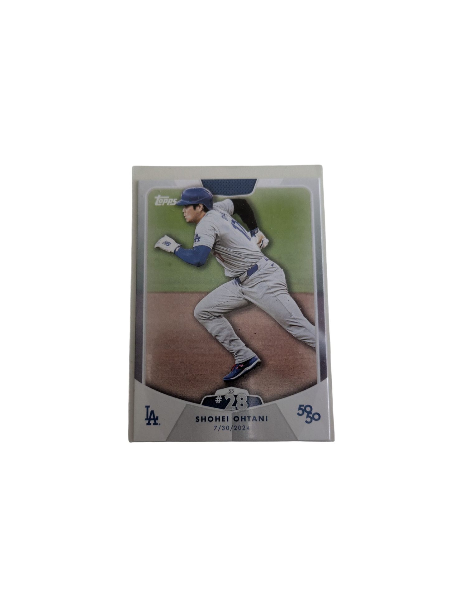 2024 Topps Los Angeles Dodgers Shohei Ohtani 50/50 SB #28 Card