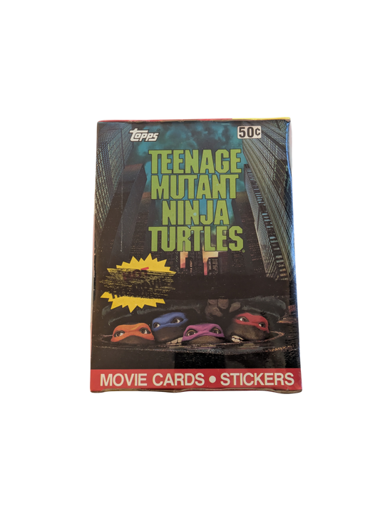 1990 Topps TMNT Movie Teenage Mutant Ninja Turtles Hobby Box