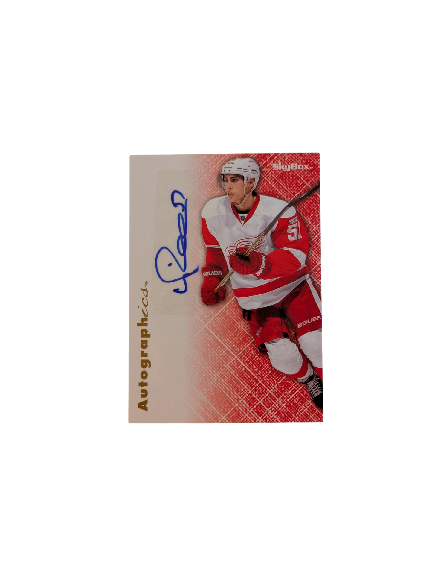 2012-13 Fleer Retro Hockey Detroit Red Wings Valtteri Filppula Auto Card