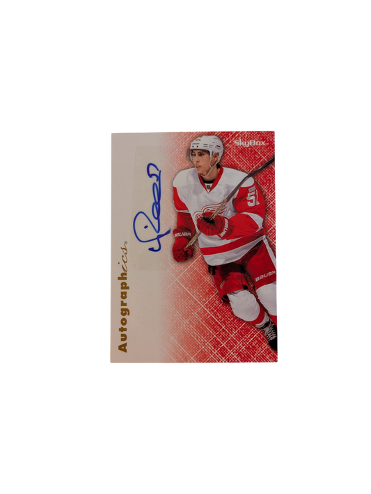 2012-13 Fleer Retro Hockey Detroit Red Wings Valtteri Filppula Auto Card