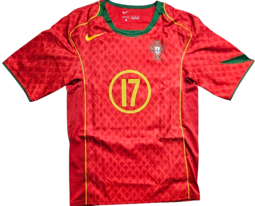 Portugal National Team Cristiano Ronaldo signed "17" Jersey