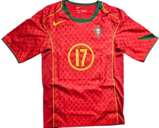 Portugal National Team Cristiano Ronaldo signed "17" Jersey