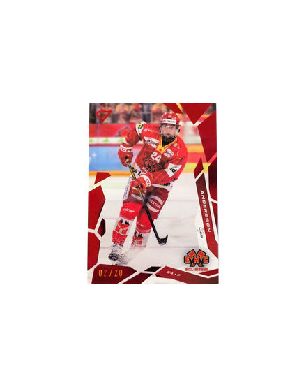 2026 SportZoo National League Biel Bienne Lias Andersson 02/20 Red card