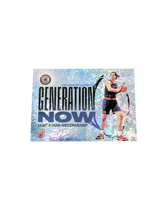 2025/26 Topps Los Angeles Clippers Yanic Konan Niederhauser Generation Now Holo Rookie card