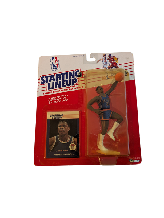 1996 Kenner Starting Lineup New York Knicks Patrick Ewing Action Figure with card
