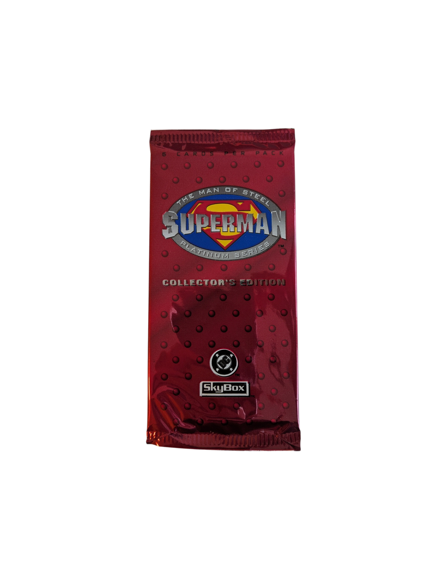 1994 Skybox The Man of Steel Superman Platinum Series Card Pack