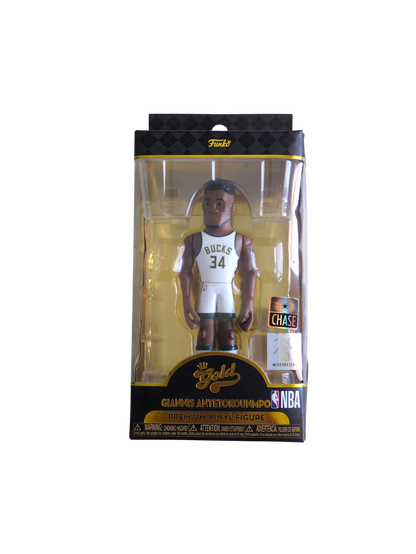 Hasbro NBA Giannis Antetokounmpo Starting Lineup Series 1 White Chase Action Figure