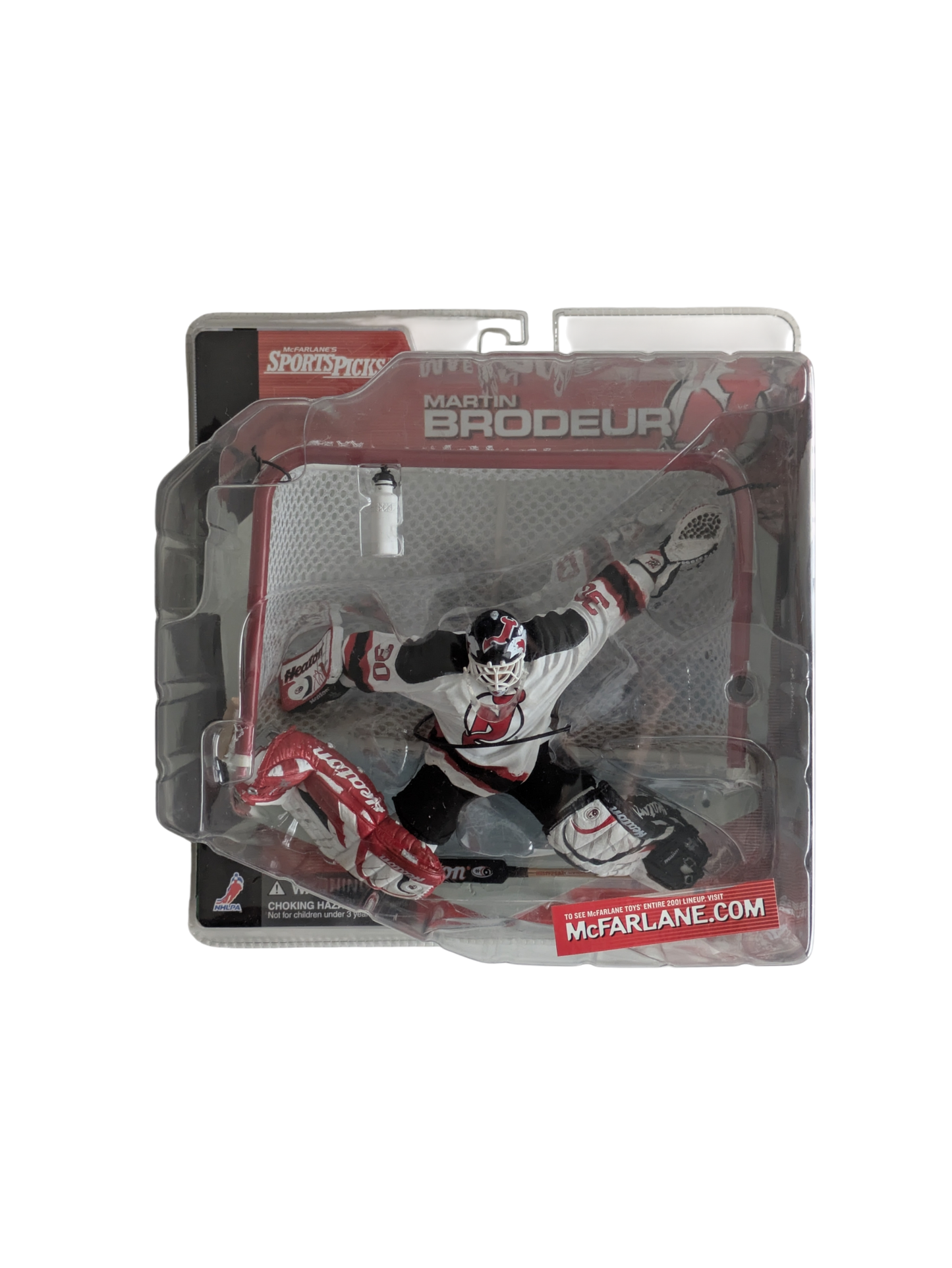 2001 McFarlane New Jersey Devils Martin Brodeur Action Figure