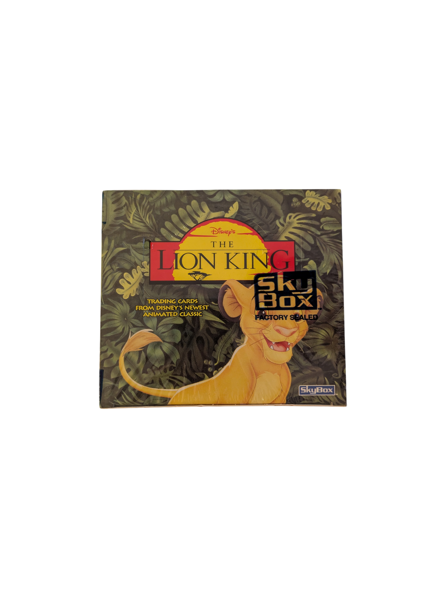 1994 Skybox Disney the Lion King Series 1 Card Box