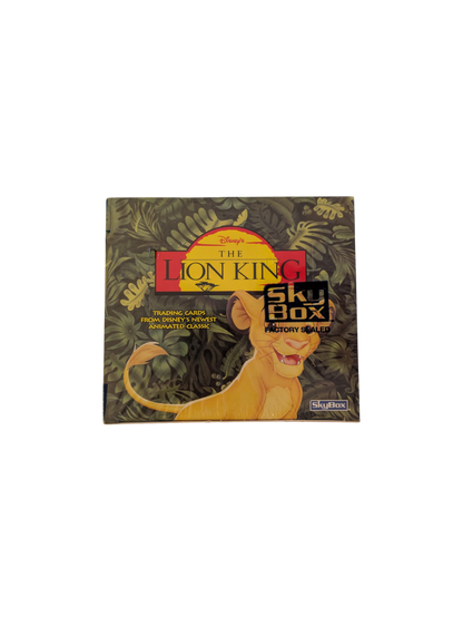 1994 Skybox Disney the Lion King Series 1 Card Box