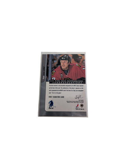 2015 Upper Deck AHL Hockey Hamilton Bulldogs Sven Andrighetto Auto Card