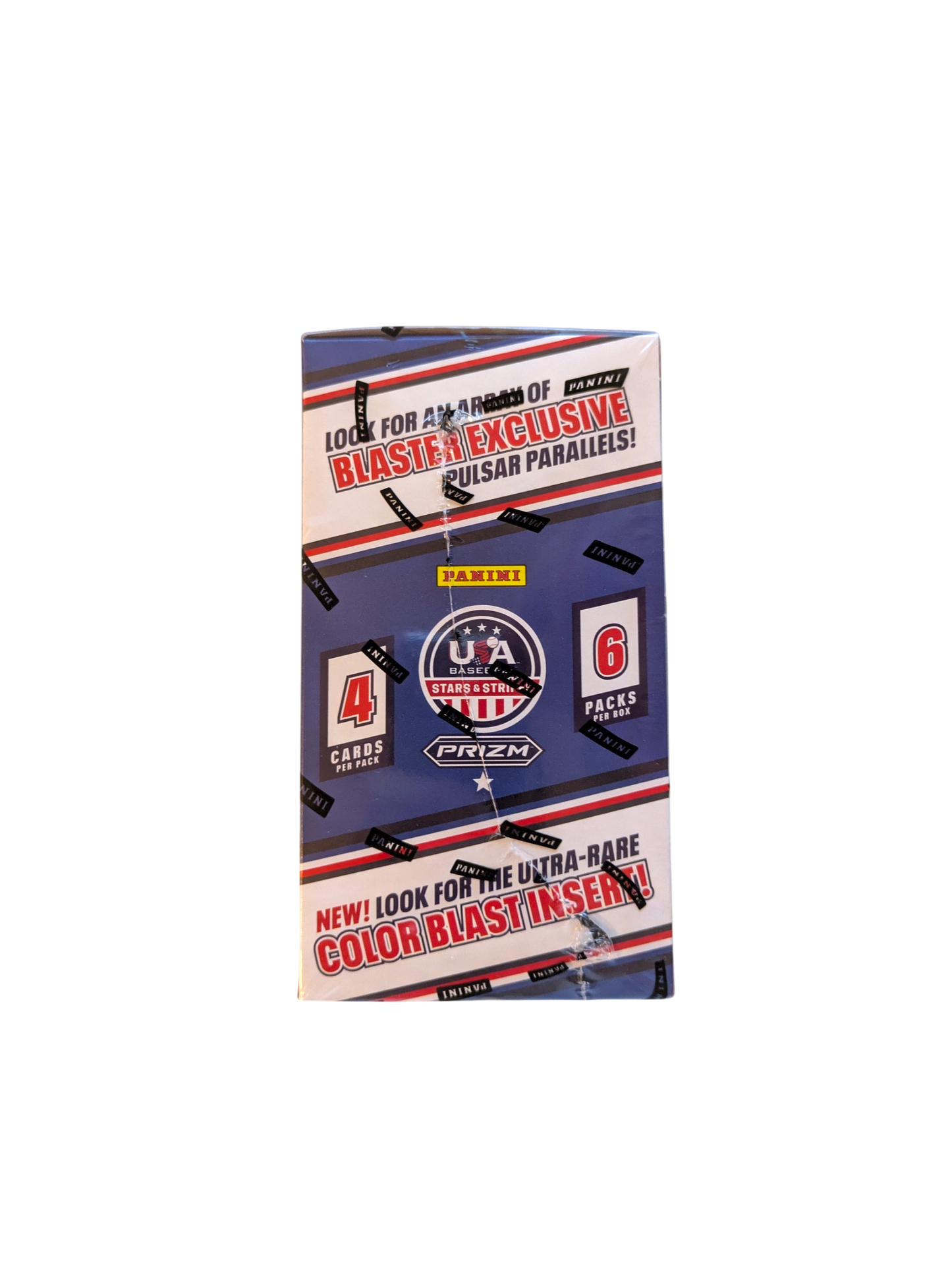 2026 Panini Prizm USA Baseball Stars & Strips Trading Cards Blaster Box