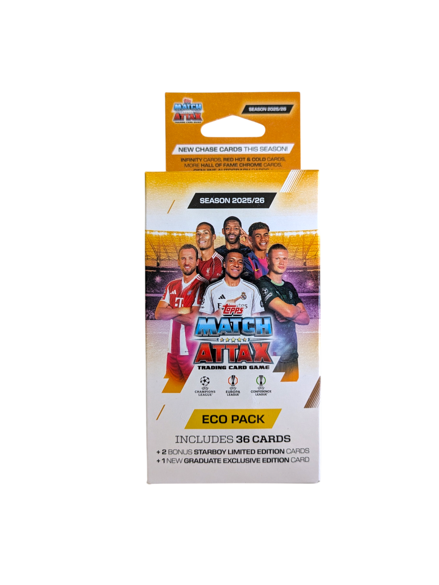 2025-26 Topps Match Attax Football Trading Card Game Eco Pack