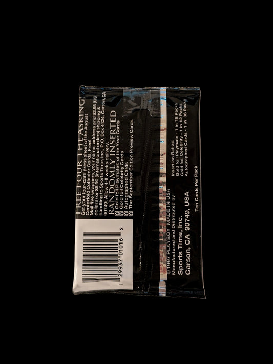 1997 Playboy Centerfold Collector Cards Pack - August Edition