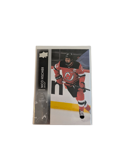 2021 Upper Deck Series 1 New Jersey Devils Nico Hischier #109 Card