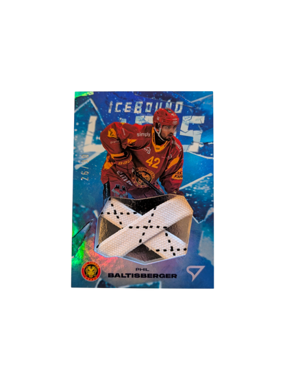 2025 SportZoo National League Series 2 EHC Kloten IceBound Laces Sami Niku /30 card