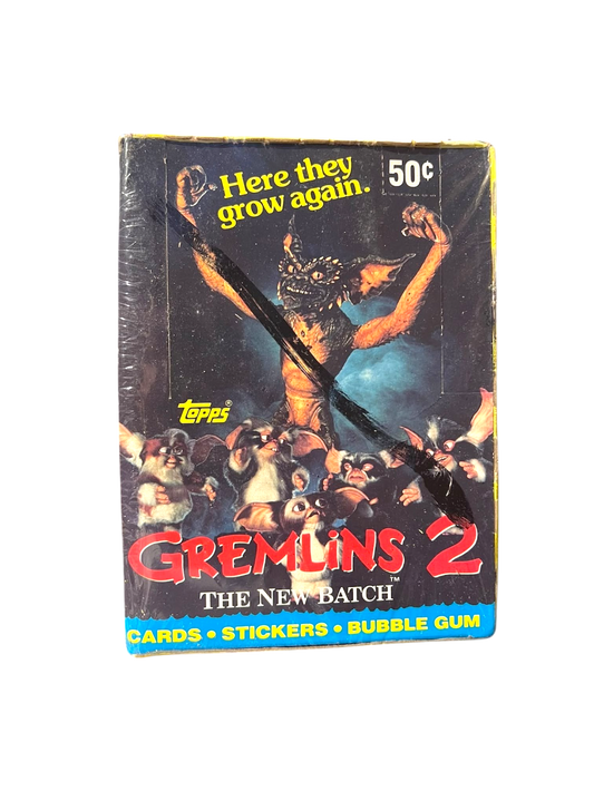 1990 Topps Gremlins 2 Movie Cards Hobby Box