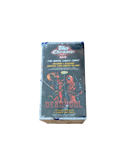 2025 Topps Chrome Deadpool Blaster Box