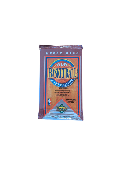 1992 Upper Deck Basketball Inauguration Edition Hobby 2 x Pack Bundle