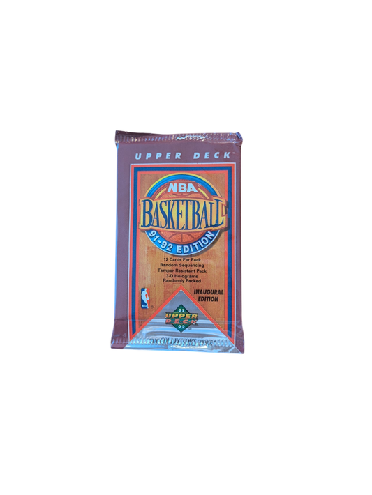 1992 Upper Deck Basketball Inauguration Edition Hobby Pack