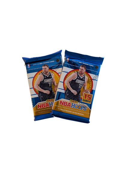 2025 Panini NBA Hoops Basketball Blaster 2 x Pack Bundle