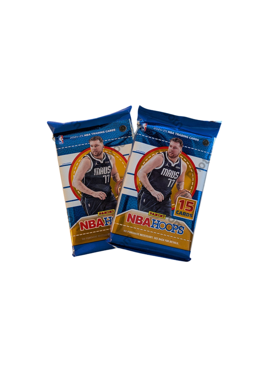 2025 Panini NBA Hoops Basketball Blaster 2 x Pack Bundle