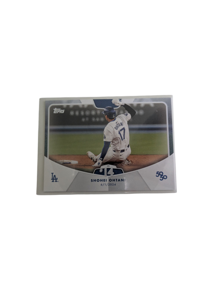 2024 Topps Los Angeles Dodgers Shohei Ohtani 50/50 SB #14 Card