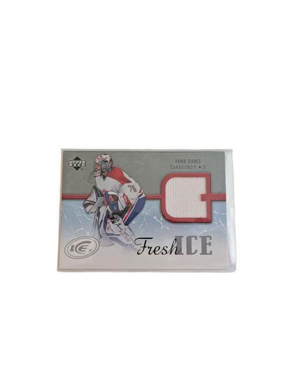 2005 Upper Deck Fresh Ice Montreal Canadiens Yann Danis Patch Card
