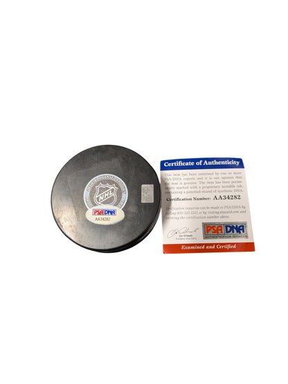 Triple Gold Club Tampa Bay Lightning Valterri Filppula signed NHL Puck