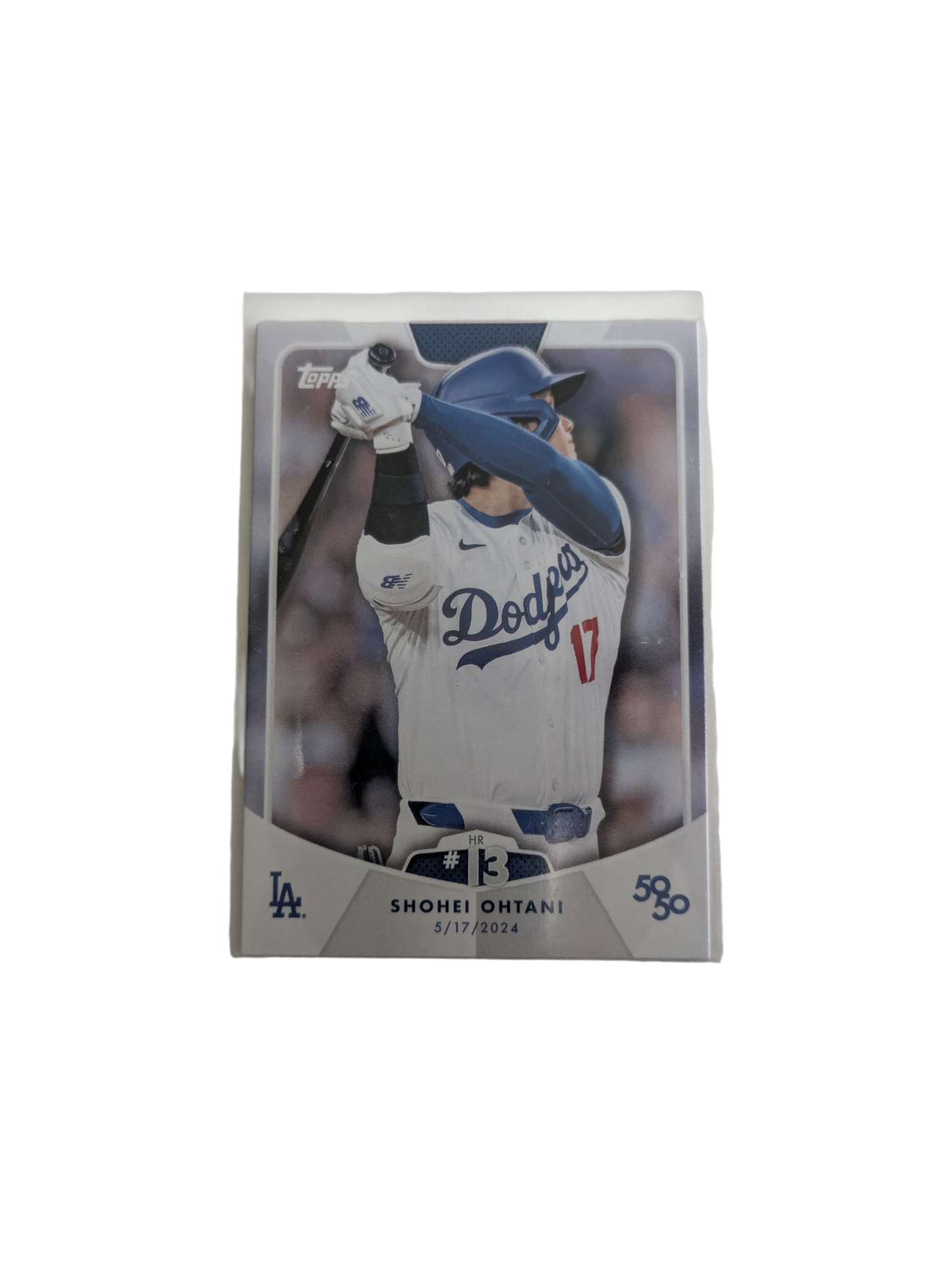 2024 Topps Los Angeles Dodgers Shohei Ohtani 50/50 HR #13 Card