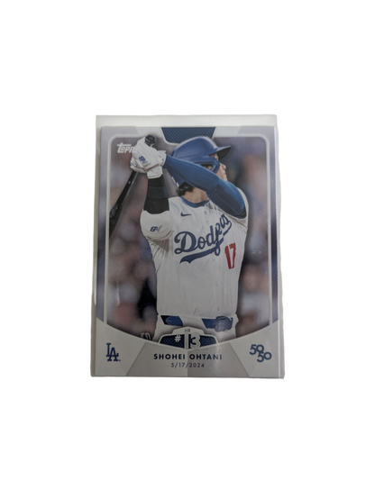 2024 Topps Los Angeles Dodgers Shohei Ohtani 50/50 HR #13 Card