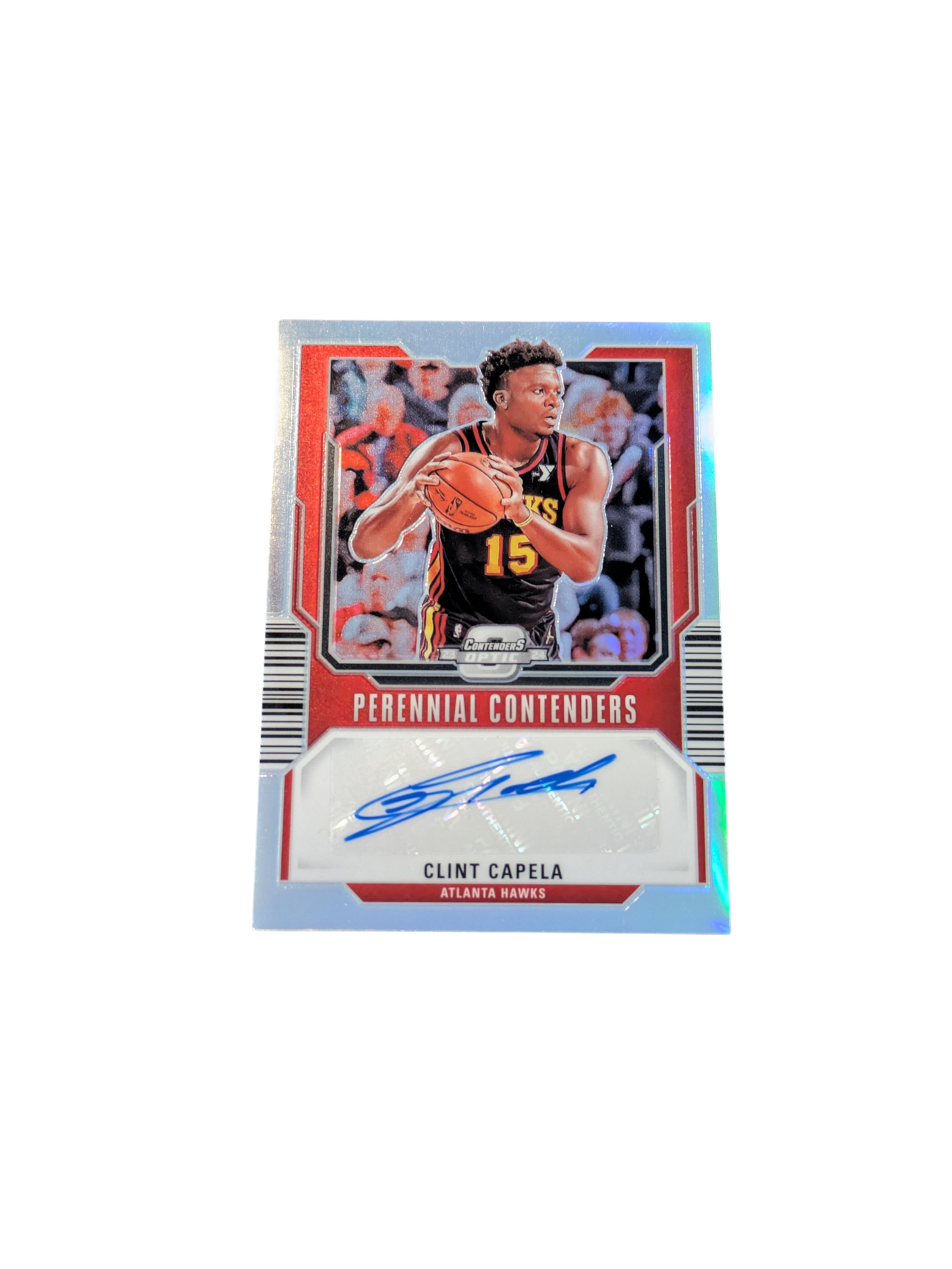 2024 Panini Condenters Optic Atlanta Hawks Clint Capela Auto /125 Card