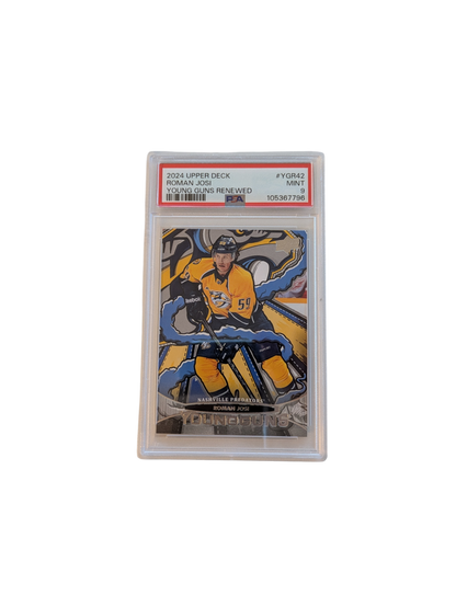 2024 Upper Deck Young Guns Nashville Predators Roman Josi PSA Card