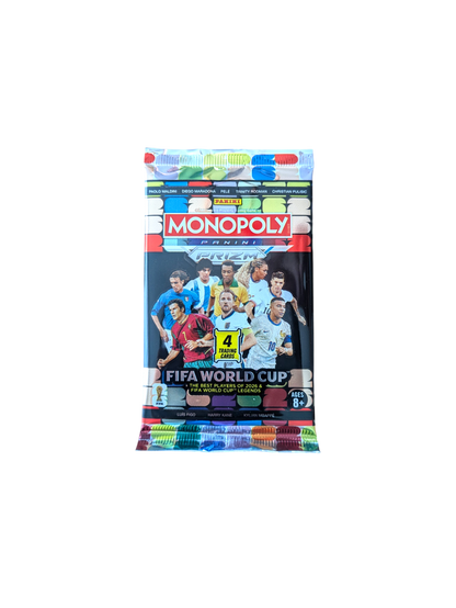 2026 Monopoly Panini Prizm FIFA World Cup Booster Pack