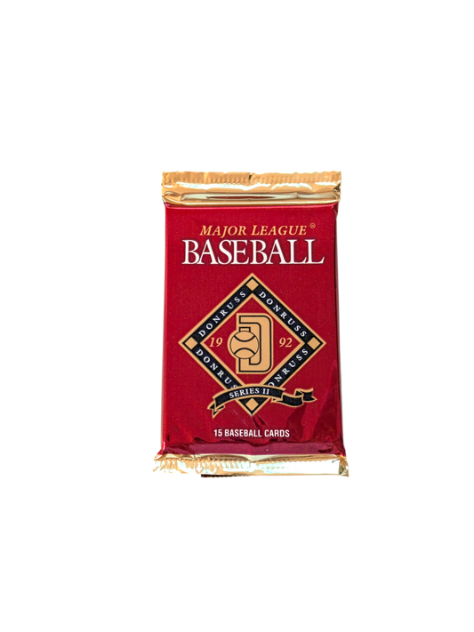 1992 Donruss MLB Baseball Series 2 Trading Cards Pack