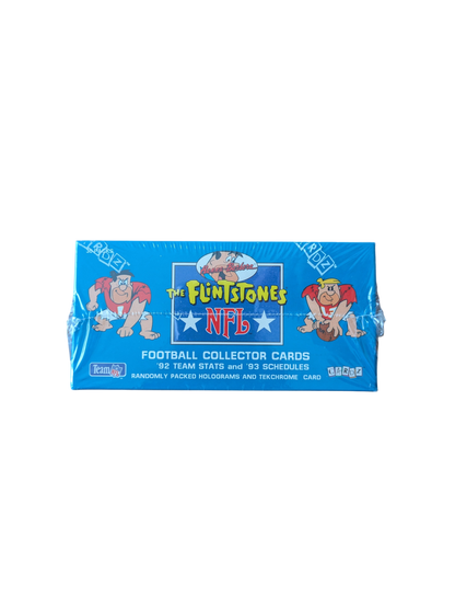1993 Cardz Hanna-Barbera Flintstones NFL Trading Cards Box