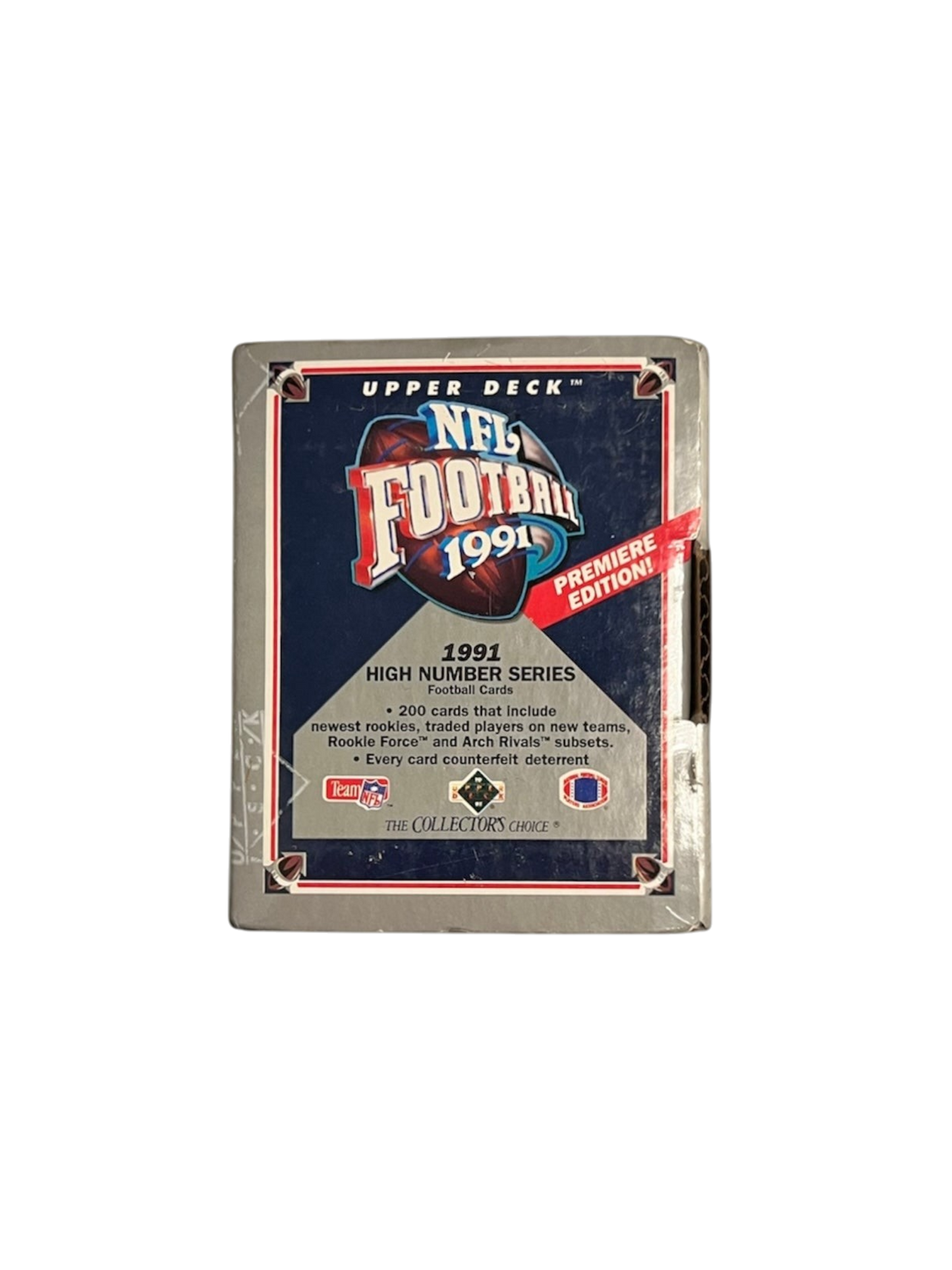1991 Upper Deck NFL Premiere Edition Football Blaster Box