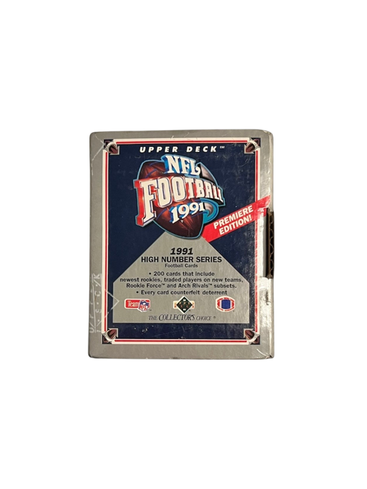 1991 Upper Deck NFL Premiere Edition Football Blaster Box