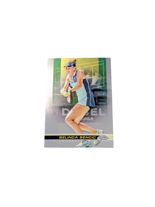 2024 Topps Chrome Tennis Belinda Bencic #137 card