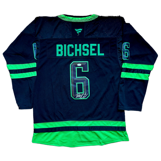 Dallas Stars Lian Bichsel NHL signed Jersey